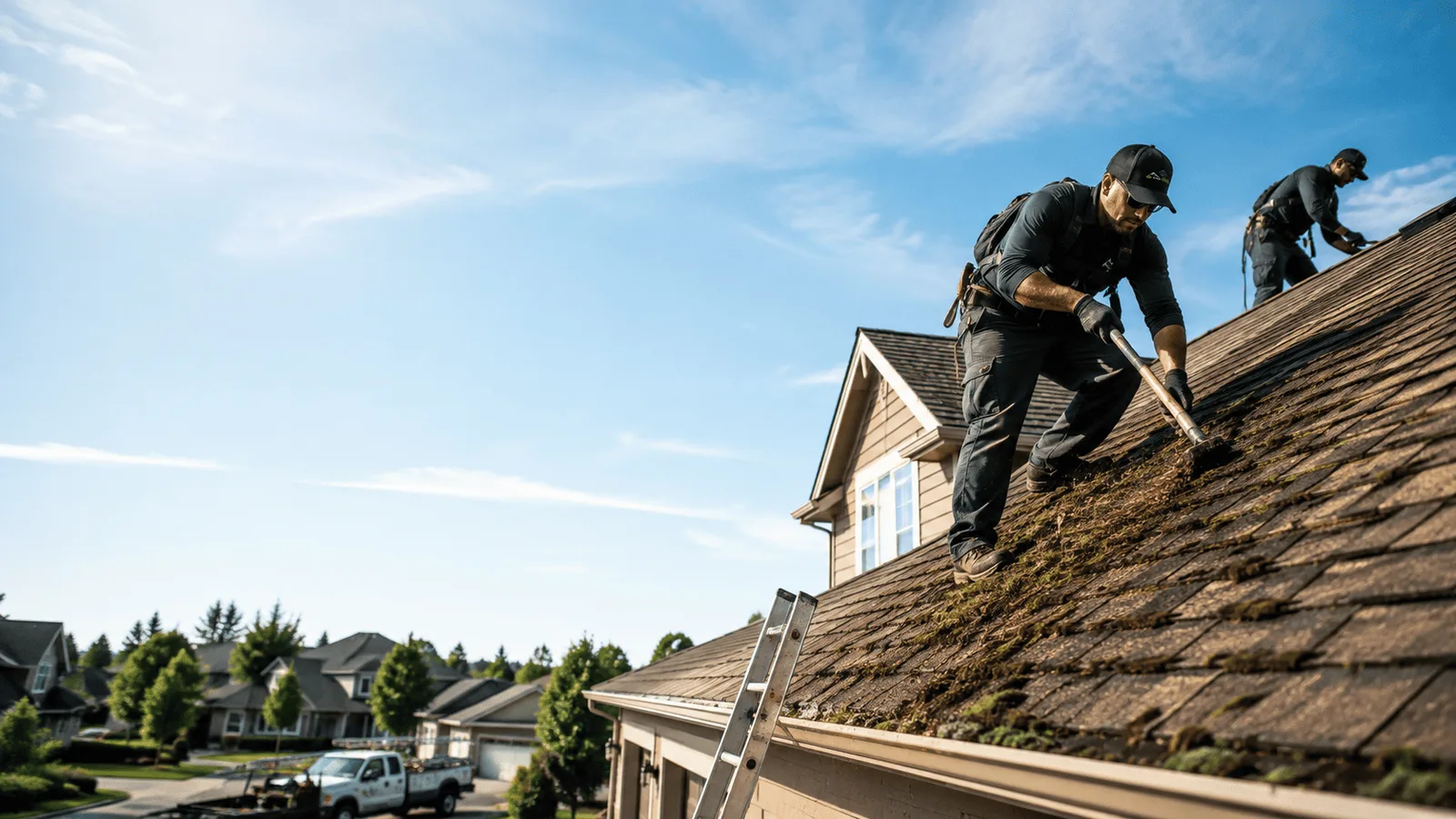 Roof Moss Removal in Lakeshore, CA near me